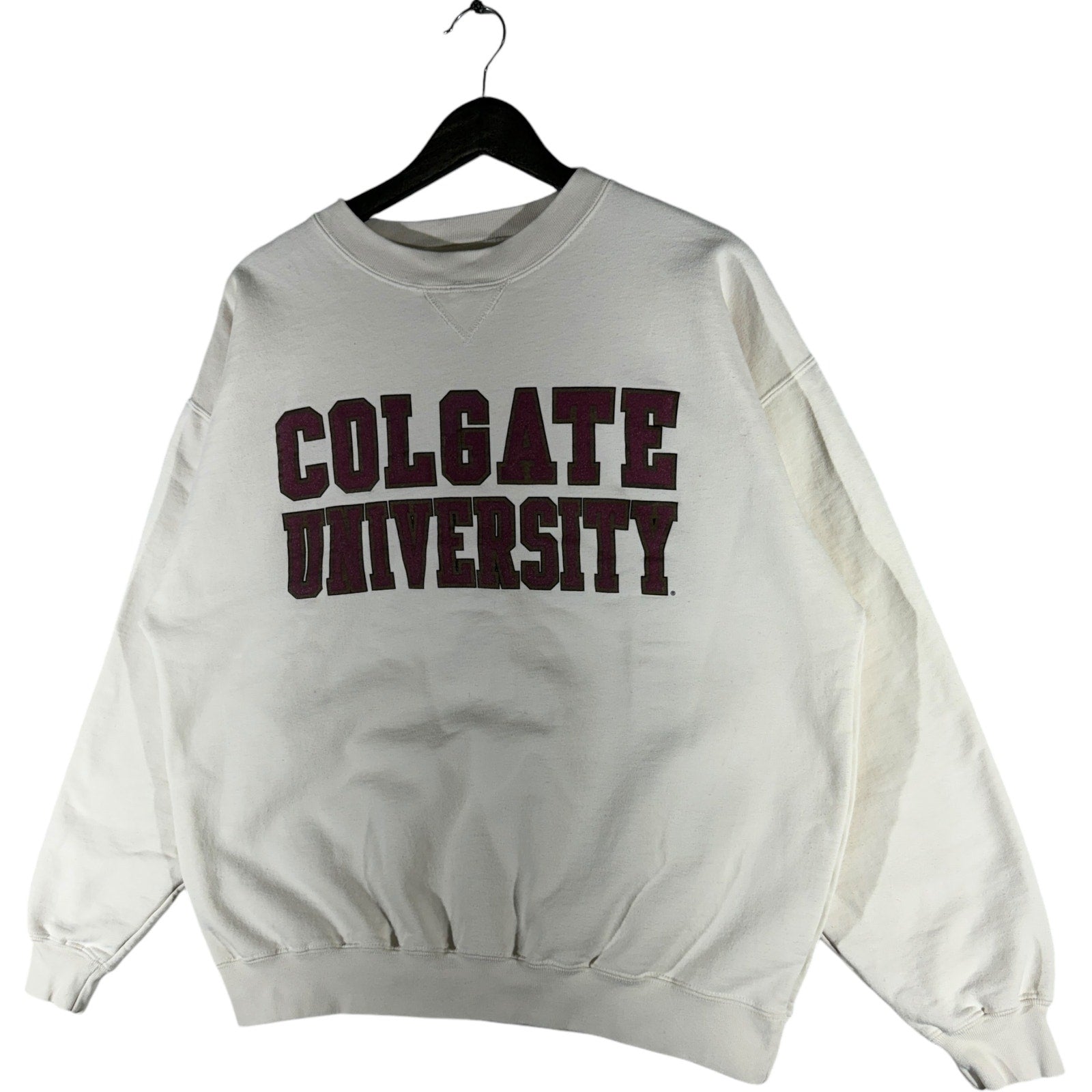 Vintage Colgate University Spellout Crewneck 90s