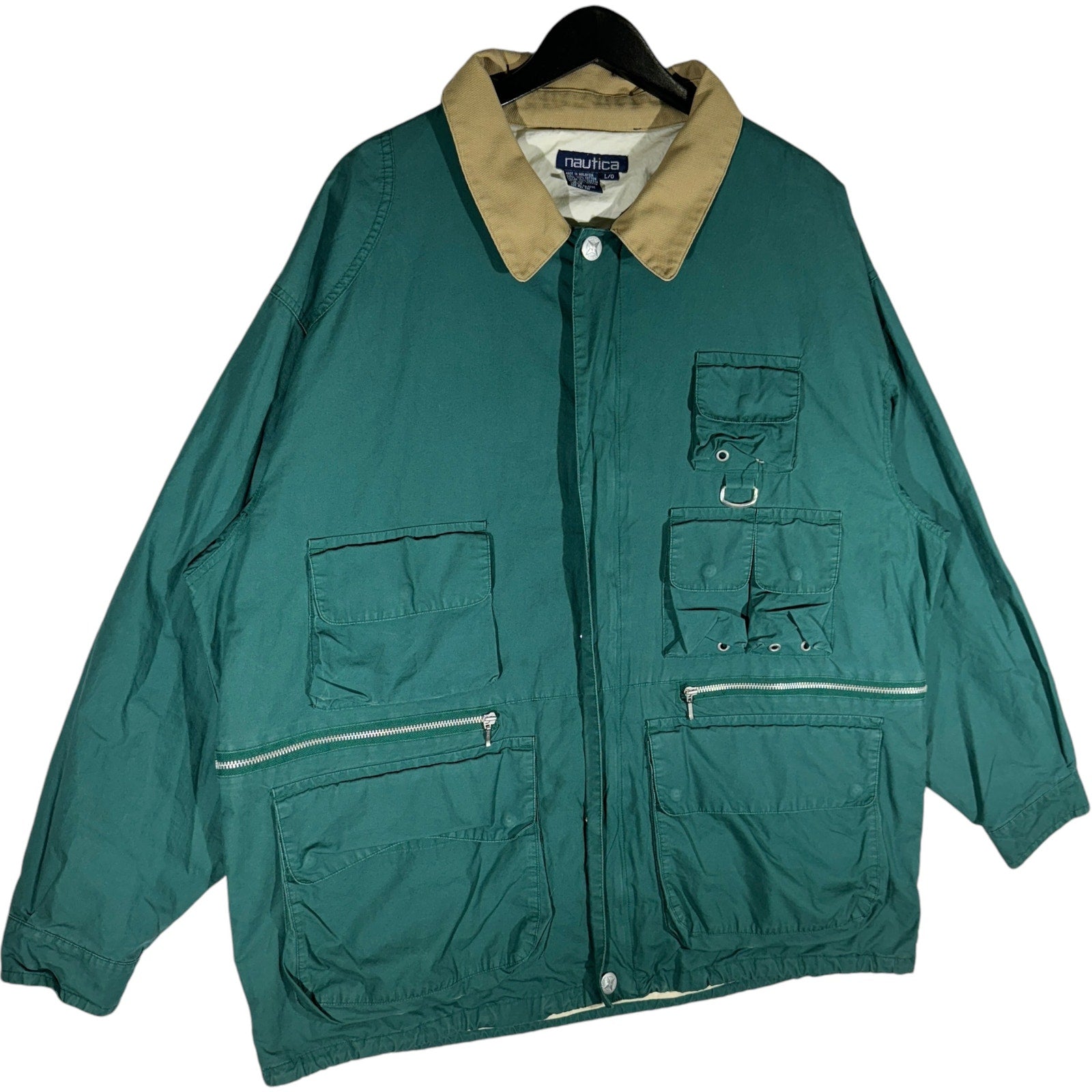 Vintage Nautica Button Up Light Jacket