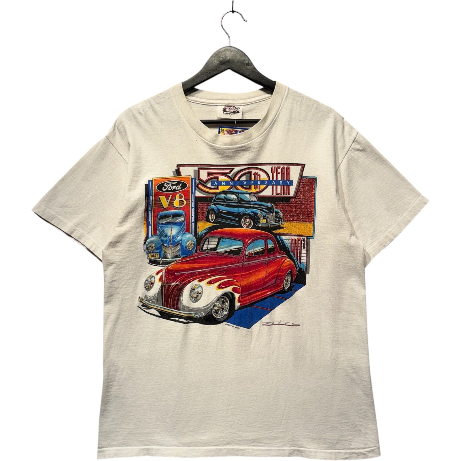 Vintage Ford V8 50th Anniversary Tee