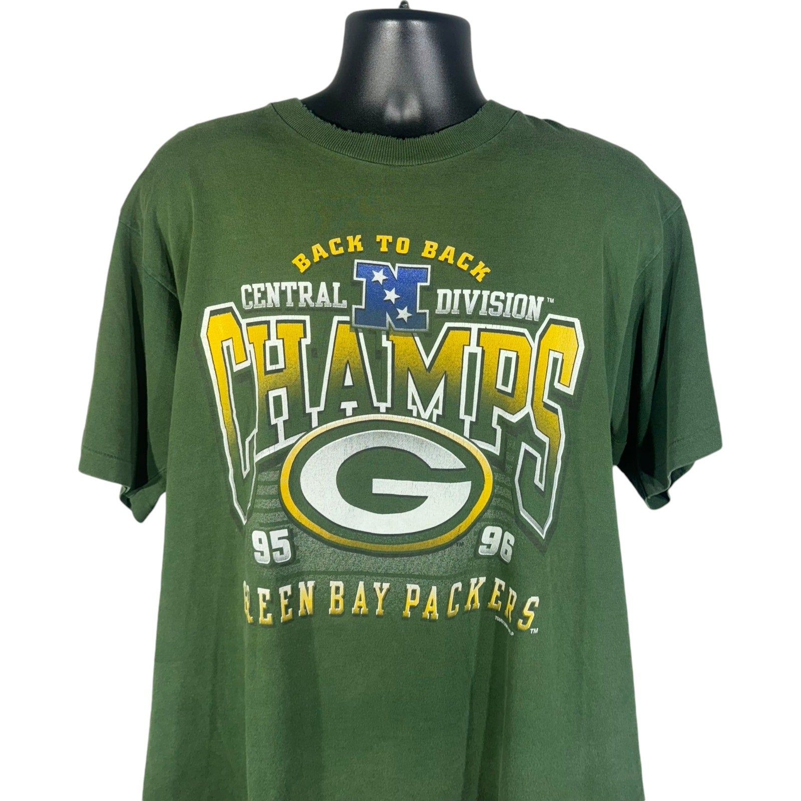 Green Bay Packers NFC Champs Vintage Tee 1996