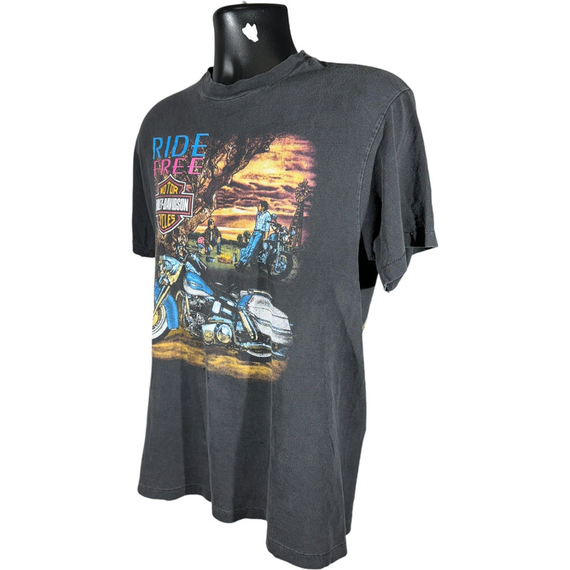 Vintage Harley Davidson "Ride Free" Tee