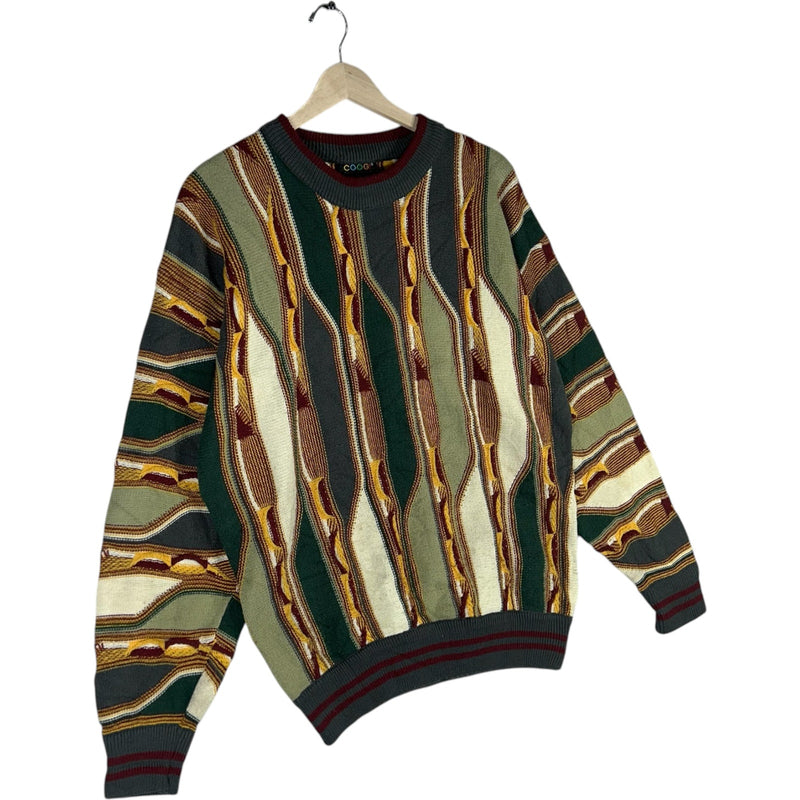 Vintage Coogi Wool 3D Knit Sweater