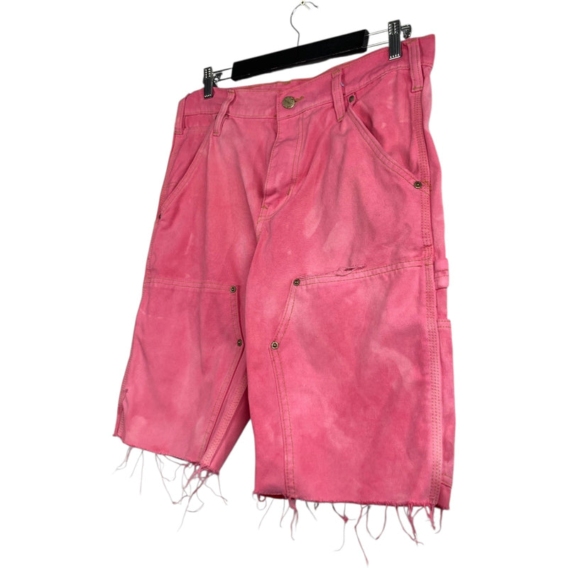 Vintage Carhartt Raw Hem Relaxed Carpenter Shorts 34