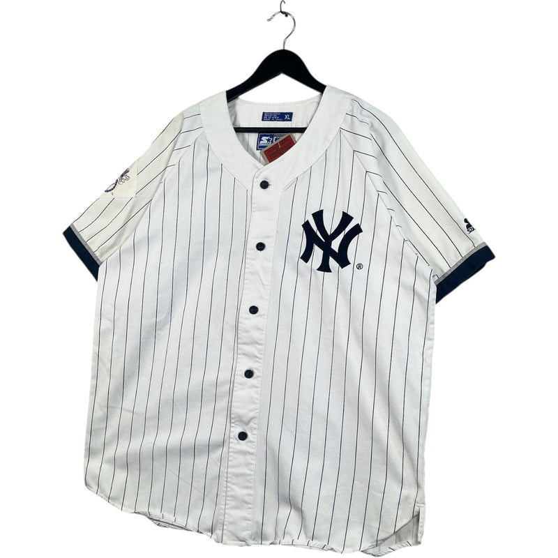 Vintage Starter New York Yankees Spellout Logo MLB Jersey