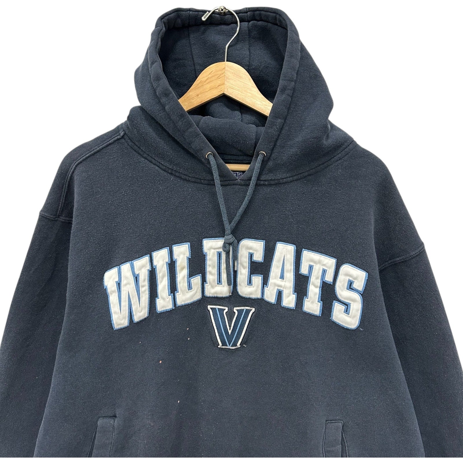 Vintage Villanova University Wildcats Spellout Hoodie