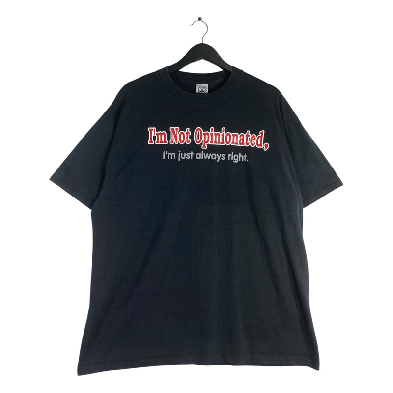 Vintage I’m Not Opinionated Graphic T-Shirt