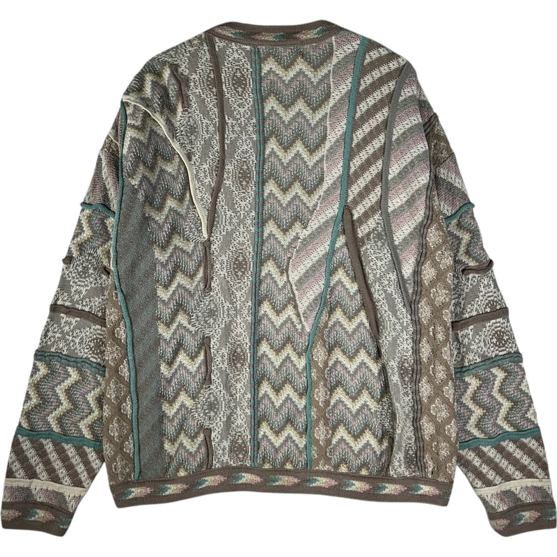 Vintage Tundra 3D Knit Sweater