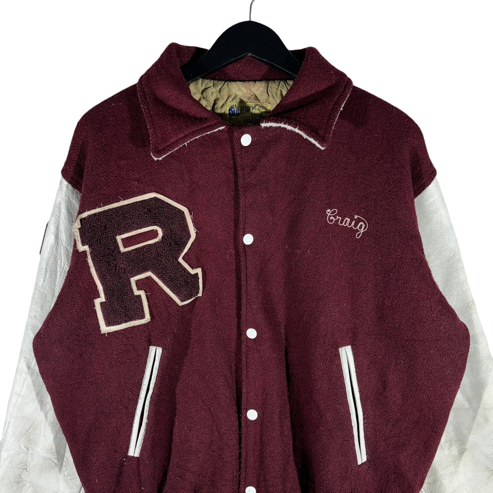 Vintage Rutgers Prep Soccer '93 Varsity Jacket