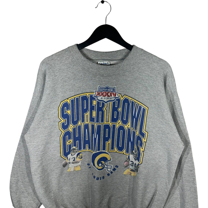 Vintage St. Louis Rams Super Bowl Champions Crewneck