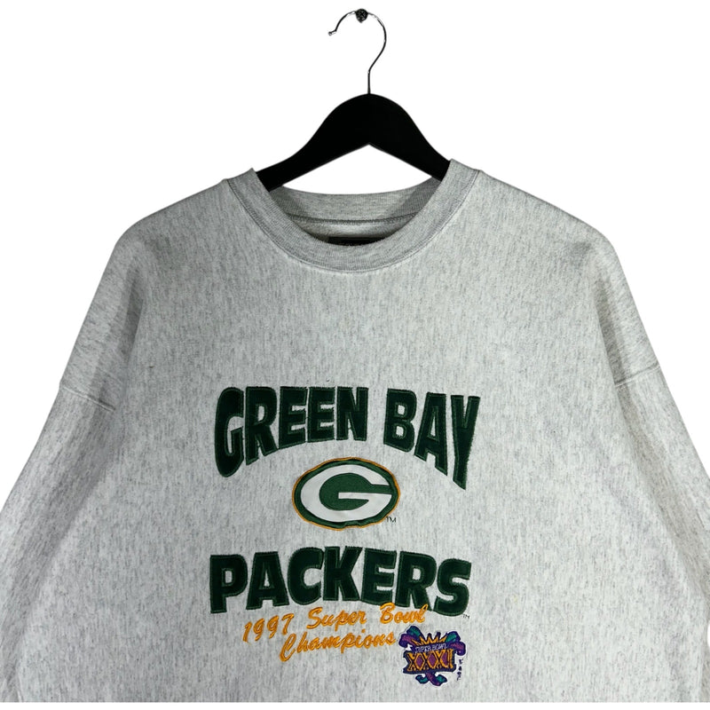 Vintage Legends Athletic Green Bay Packers Super Bowl Crewneck