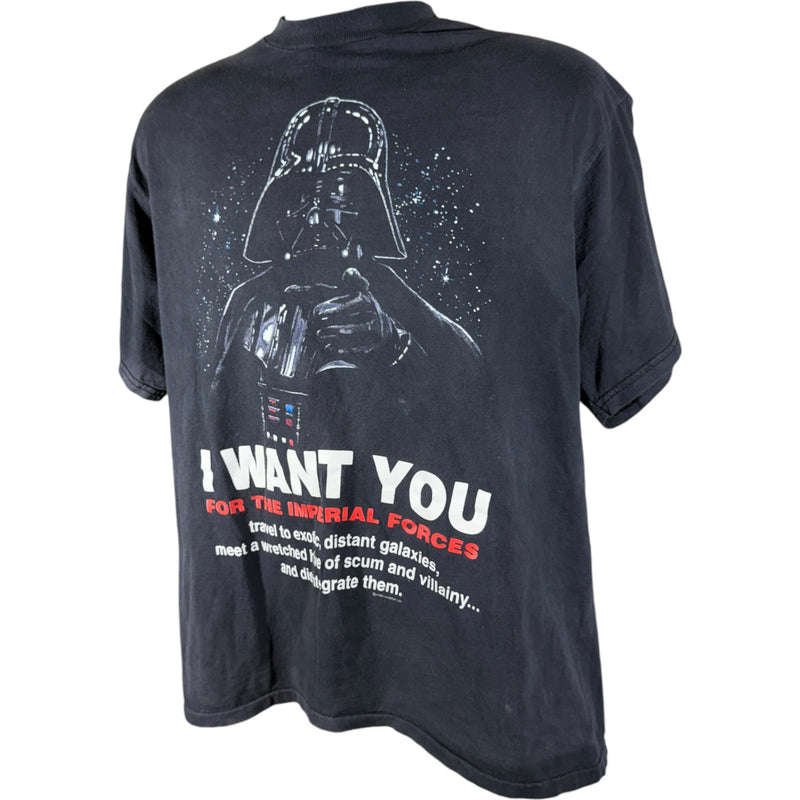 Vintage Star Wars Darth Vader "I Want You" Movie Promo Tee