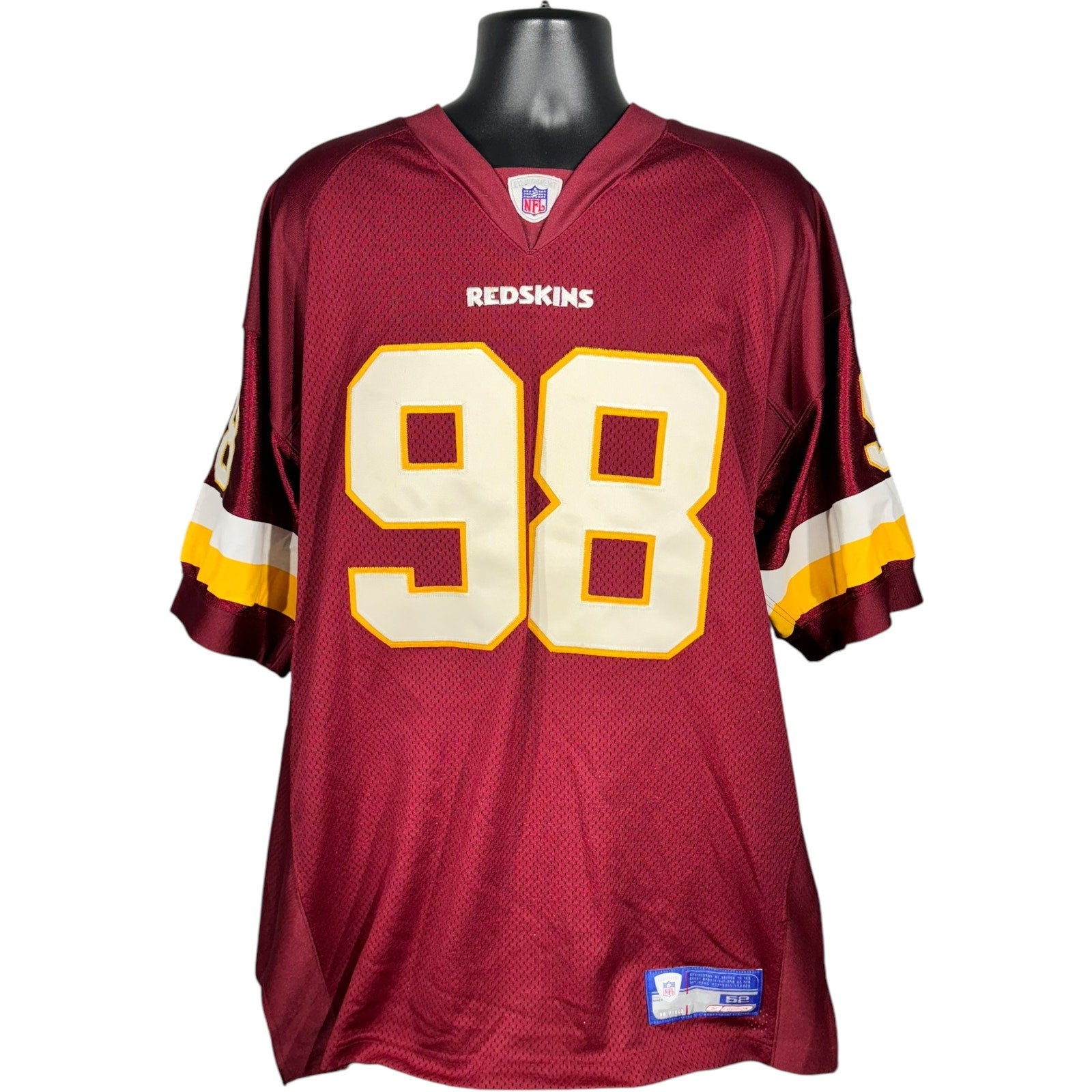 Vintage Reebok Washington Redskins Jessie Armstread #98 NFL Jersey