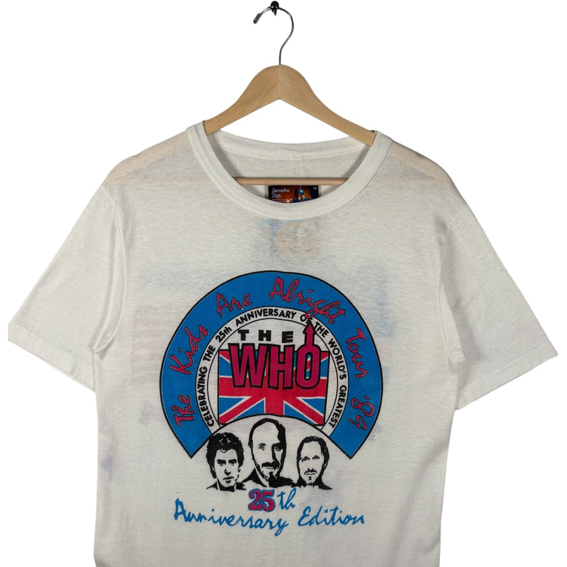 Vintage The Who 25th Anniversary Tour Tee '89