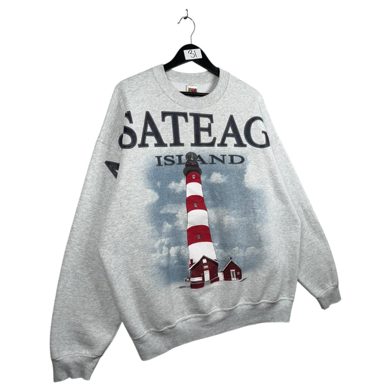 Vintage Chincoteague Island Lighthouse Crewneck