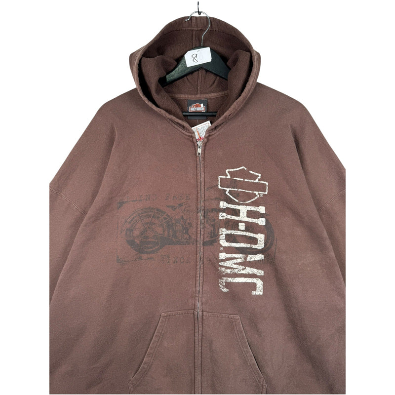 Vintage Harley Davidson Atlanta Full Zip Hoodie