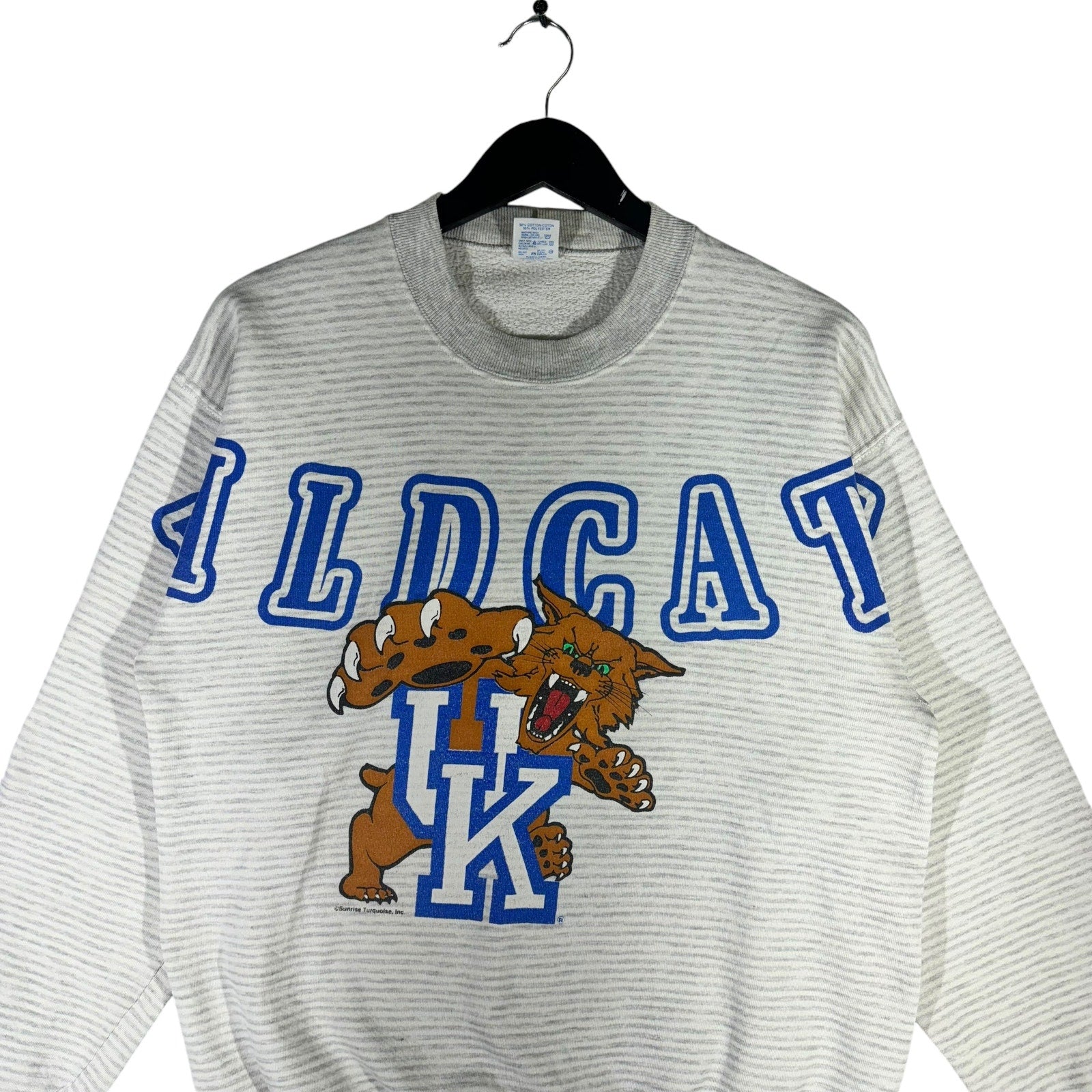 Vintage University Of Kentucky Wildcats Spellout Crewneck