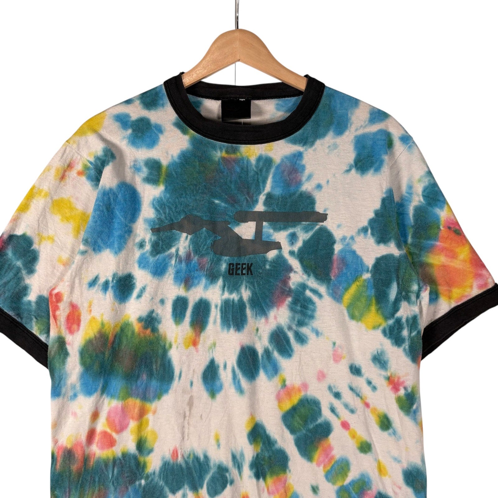 Vintage Star Trek "Geek" Tie Dye Tee