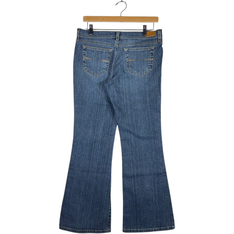 Vintage Glo Flared Denim Jeans 9