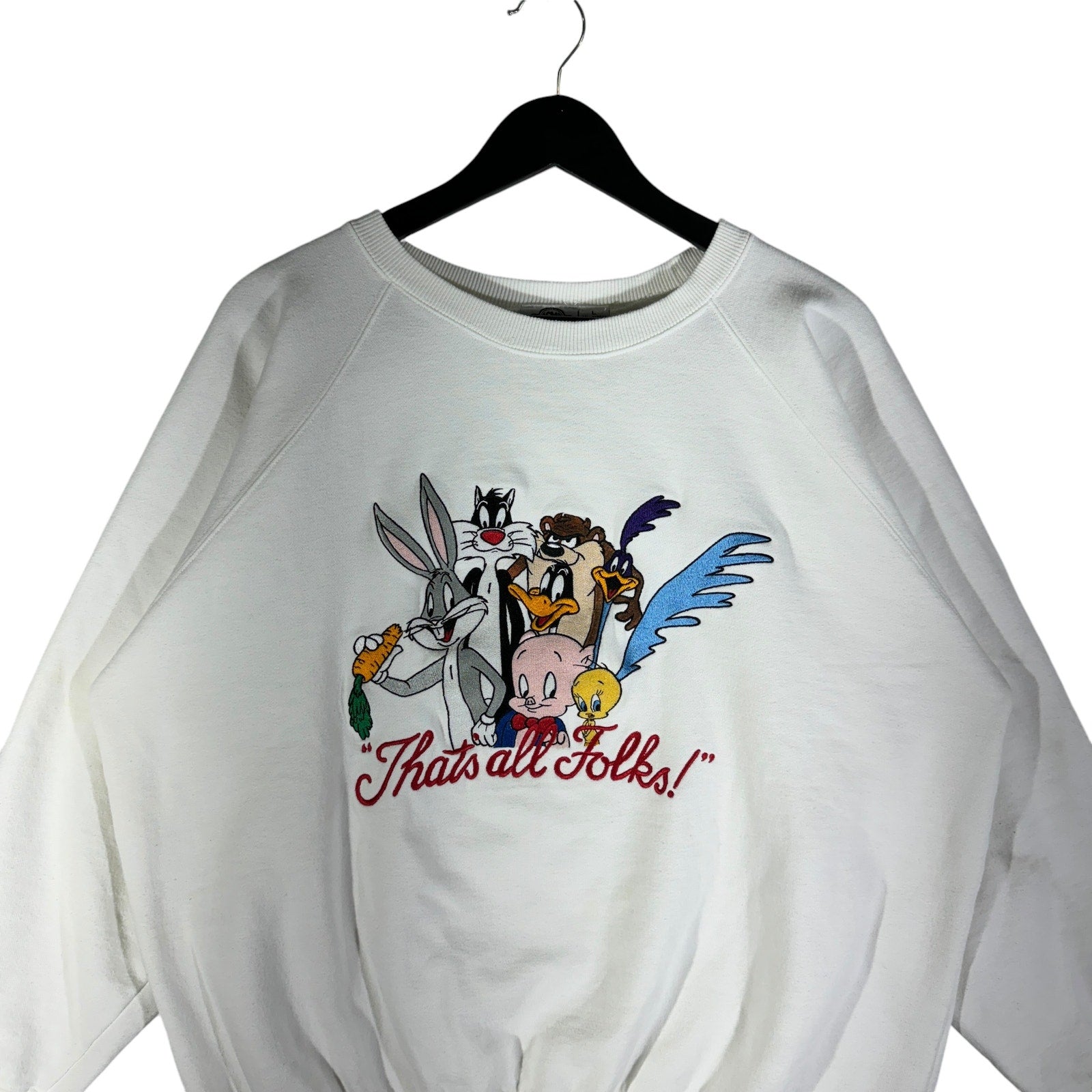 Vintage Looney Tunes "Thats All Folks!" Crewneck