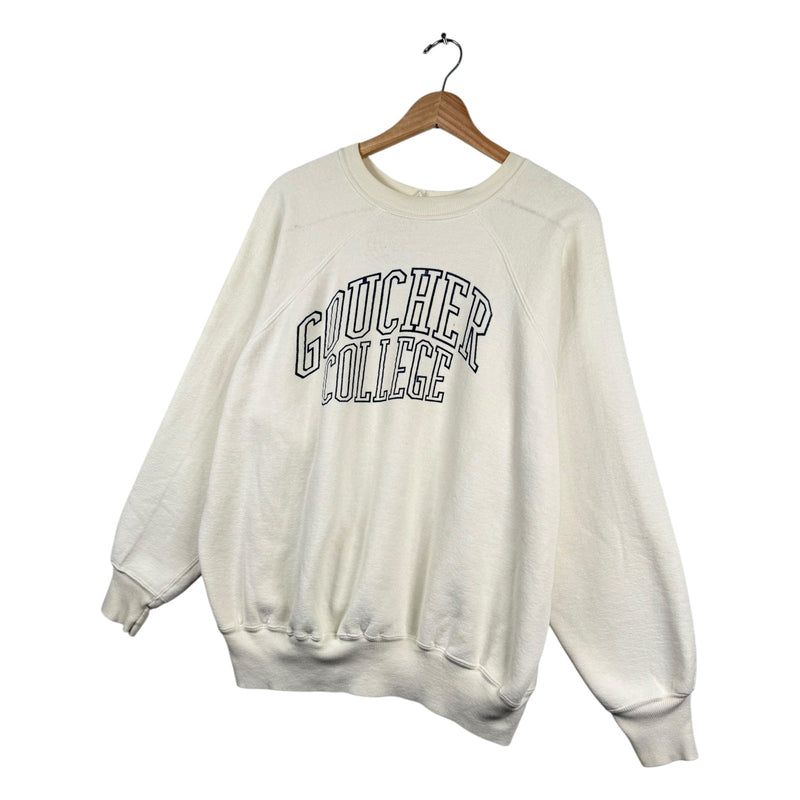 Vintage Goucher College Collegian Pullover Sweatshirt