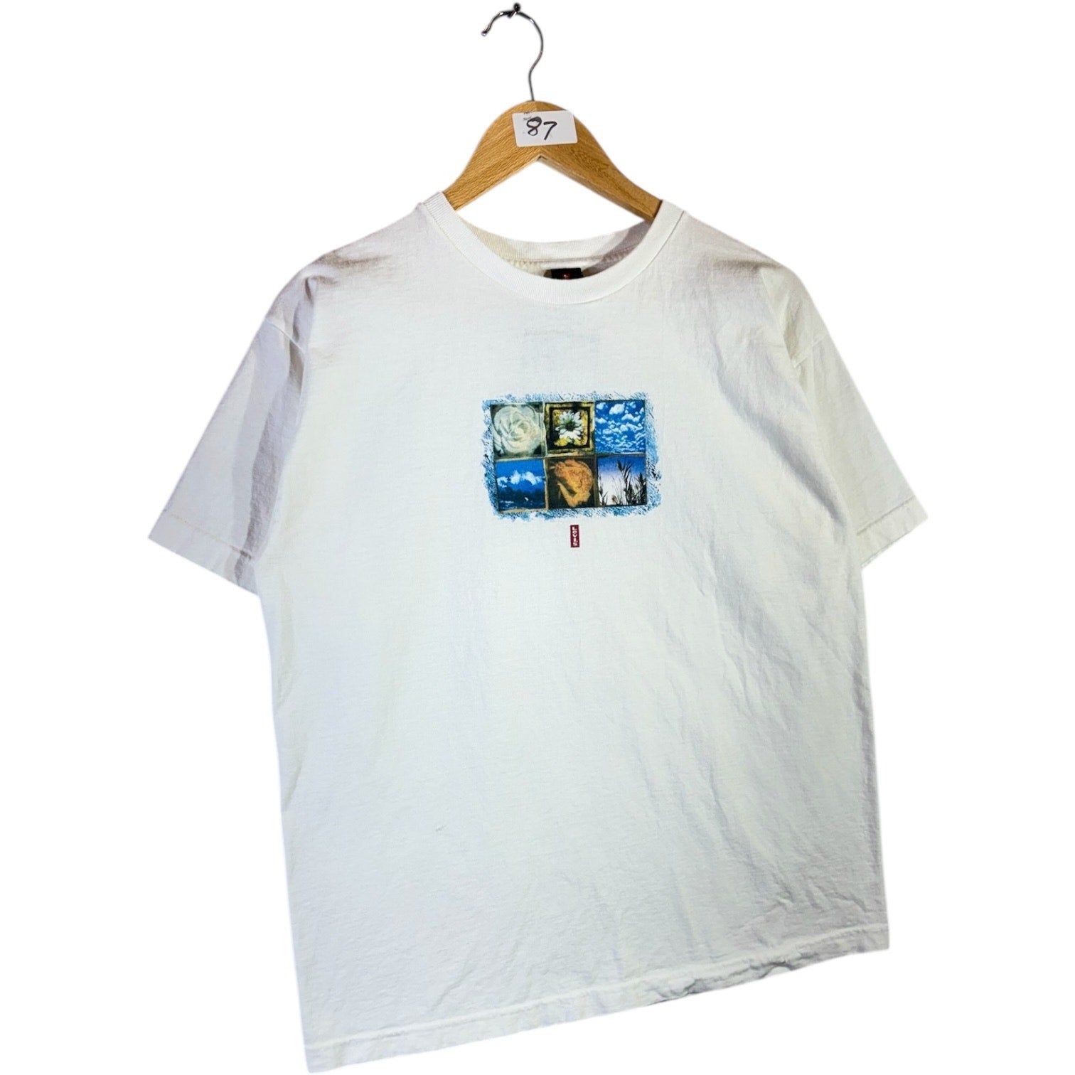 Vintage Levis Nature Scenic Grid T-Shirt