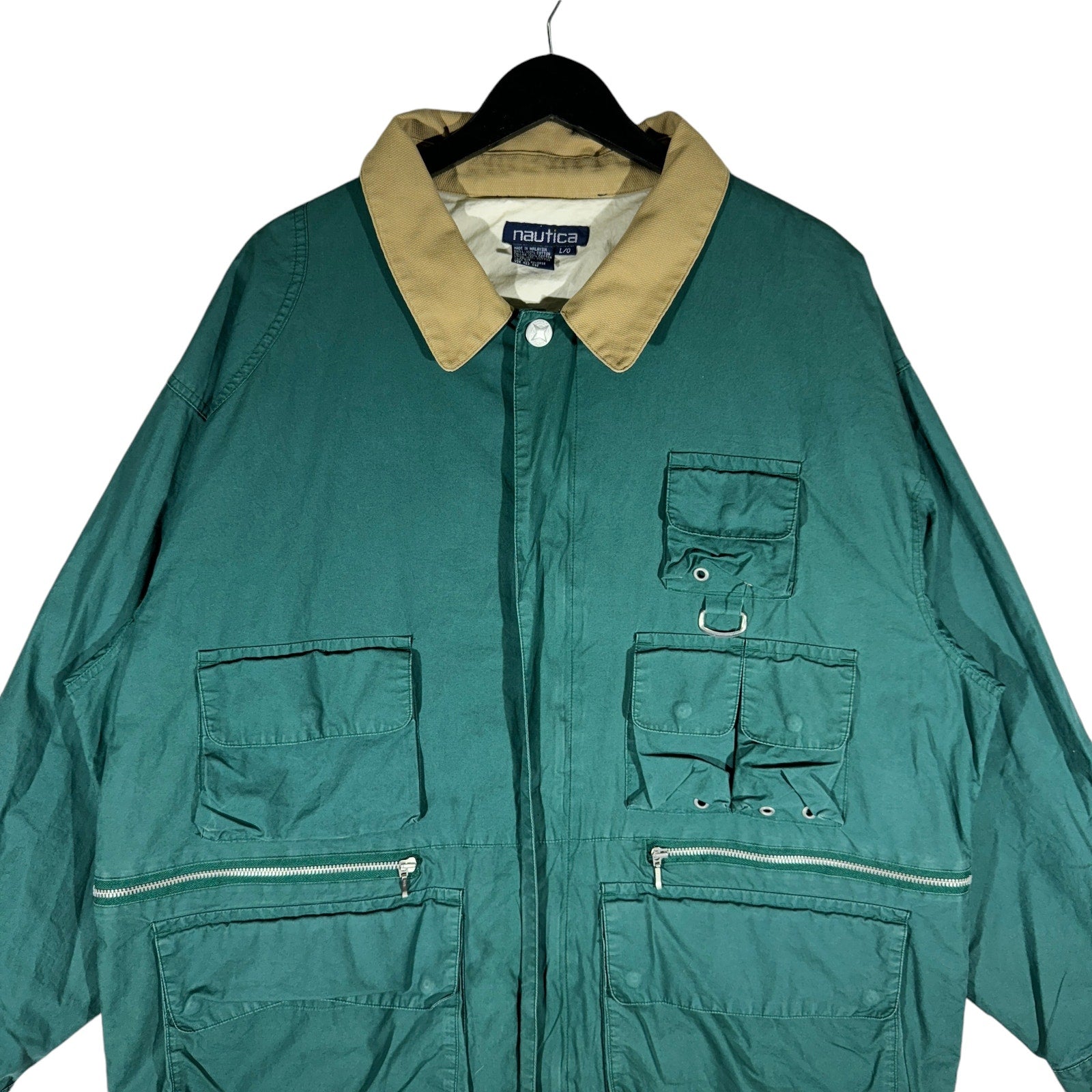 Vintage Nautica Button Up Light Jacket