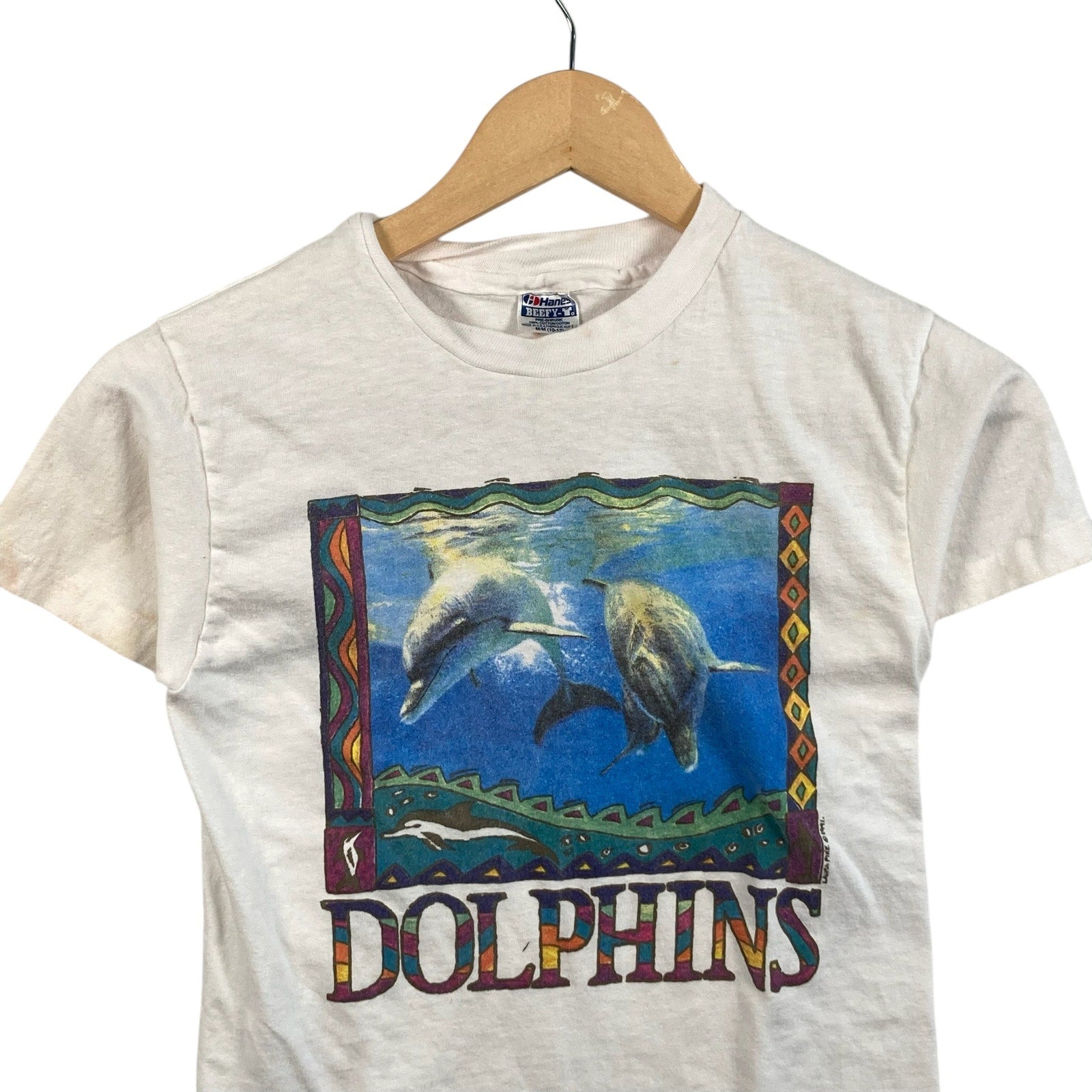 Vintage Youth Future Conservationists Dolphins Nature Tee