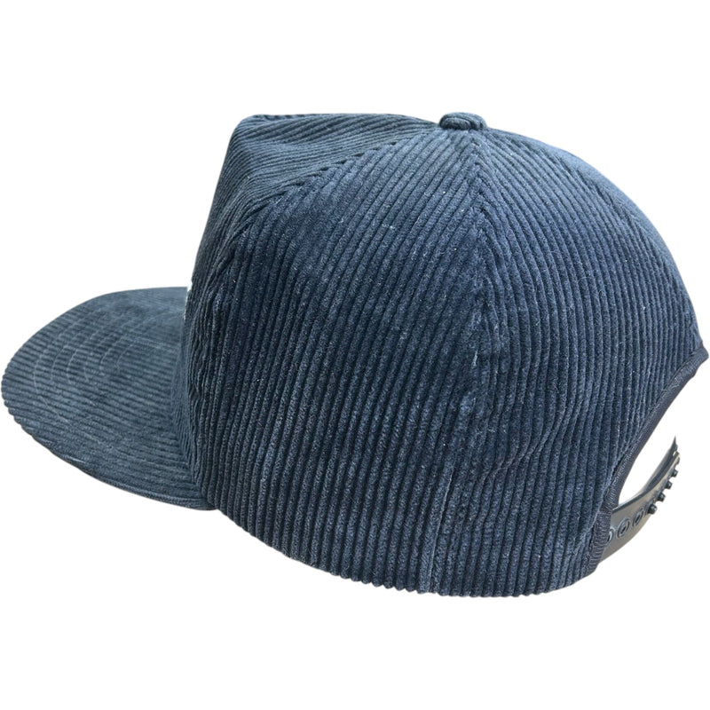 Vintage New Era Onex Spellout Corduroy Snapback Hat