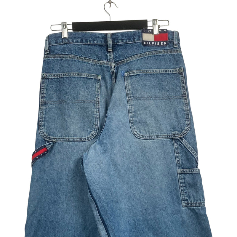 Vintage Cut & Sew Tommy Hilfiger Denim Carpenter Pants 33 x 27