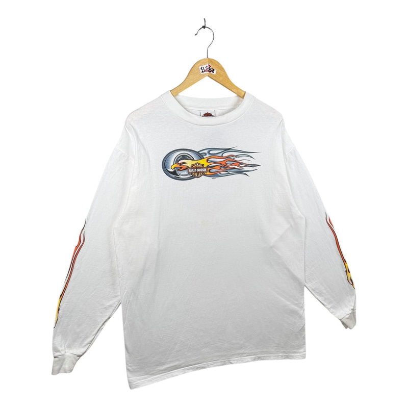Vintage Harley Davidson Daytona Beach Long Sleeve T Shirt