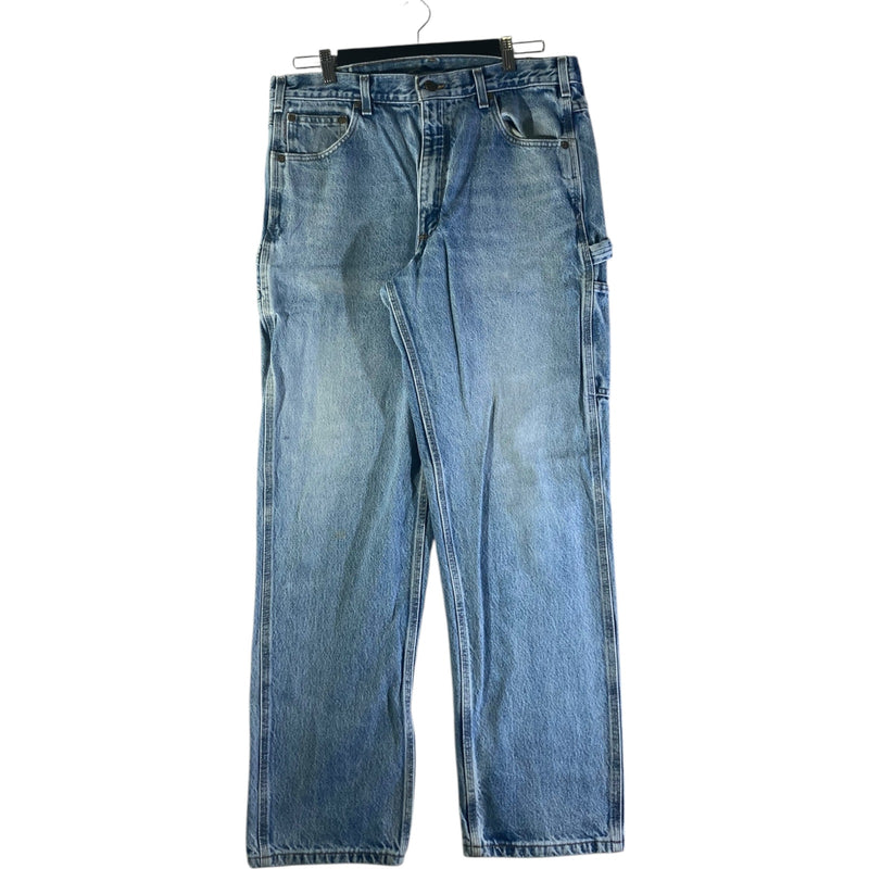 Vintage Carhartt Relaxed Carpenter Denim Jeans 36x32