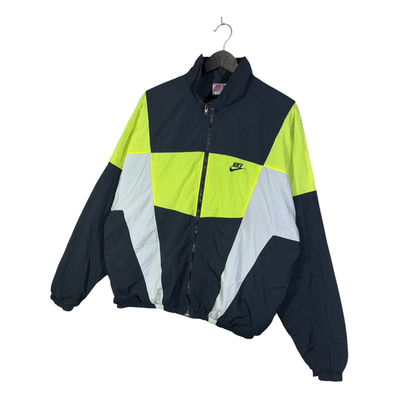 Vintage Nike Colorblock Zip-up Windbreaker