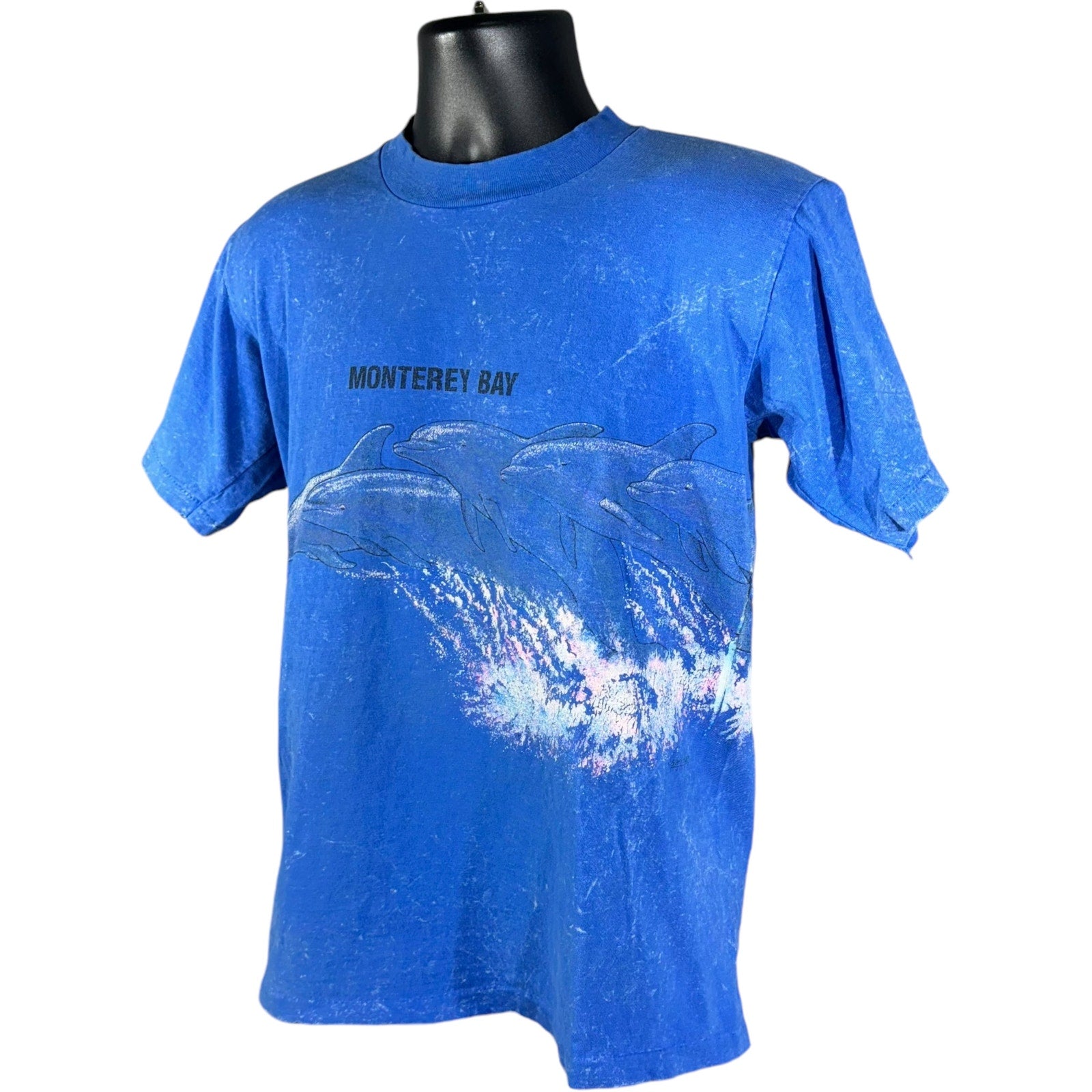 Vintage Monterey Bay Dolphin Wrap Around Tee 90s