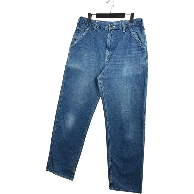 Vintage Carhartt Carpenter Denim Utility Pants 34