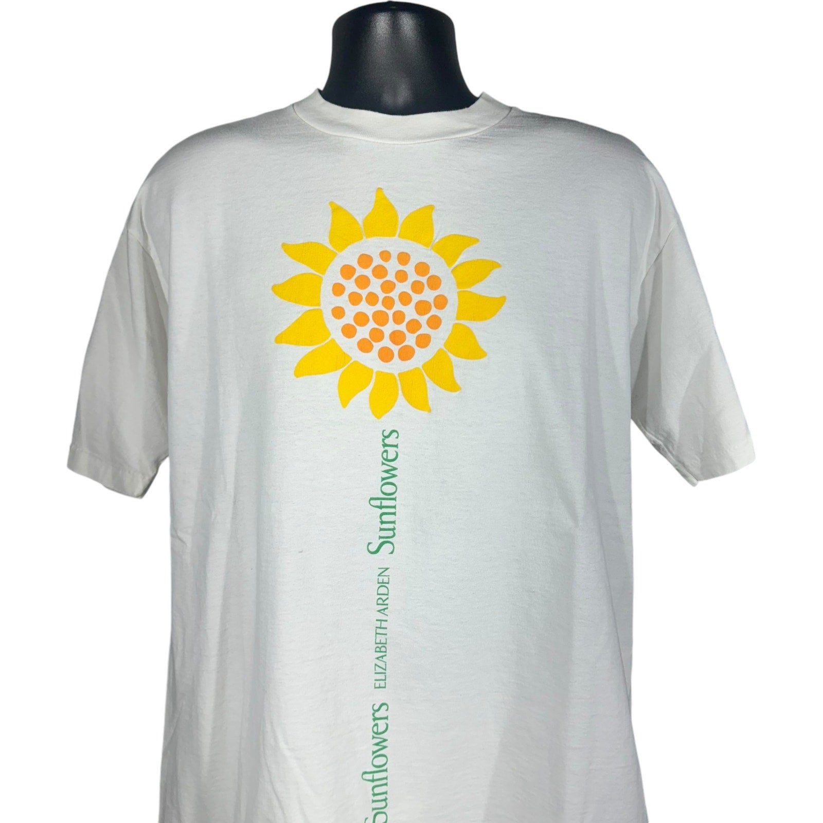 Vintage Elizabeth Arden Sunflowers Tee