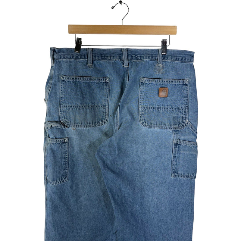 Vintage Carhartt Patched Carpenter Pants 38x32