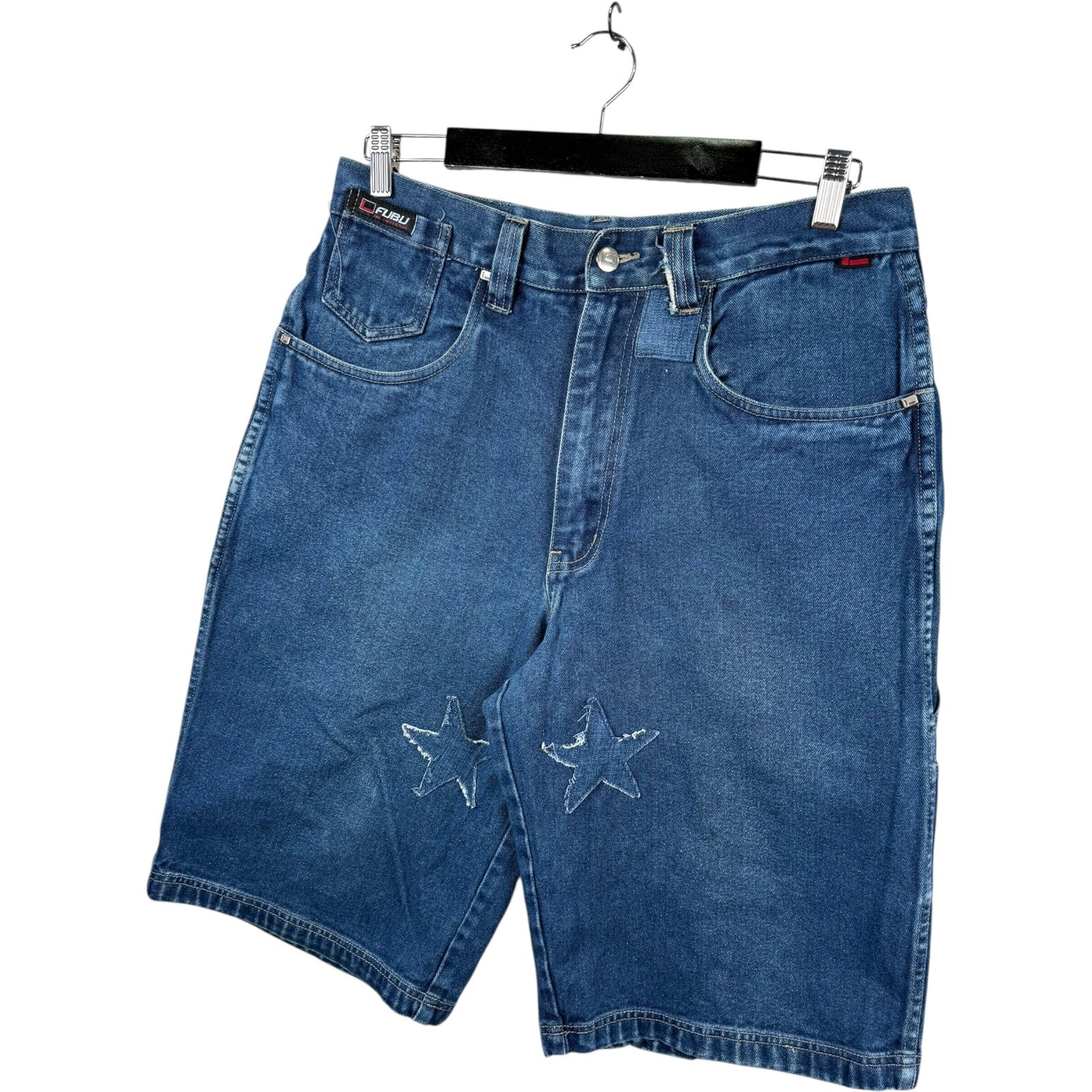 Vintage Fubu Carpenter Denim Jean Shorts 34