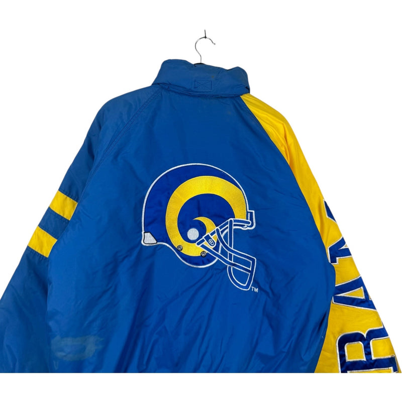 Vintage Logo 7 St. Louis Rams Puffer Jacket