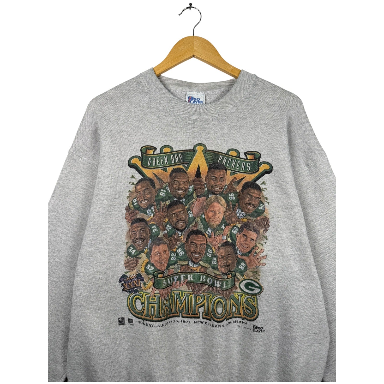 Vintage NFL Green Bay Packers Super Bowl Champions Sweatshirt