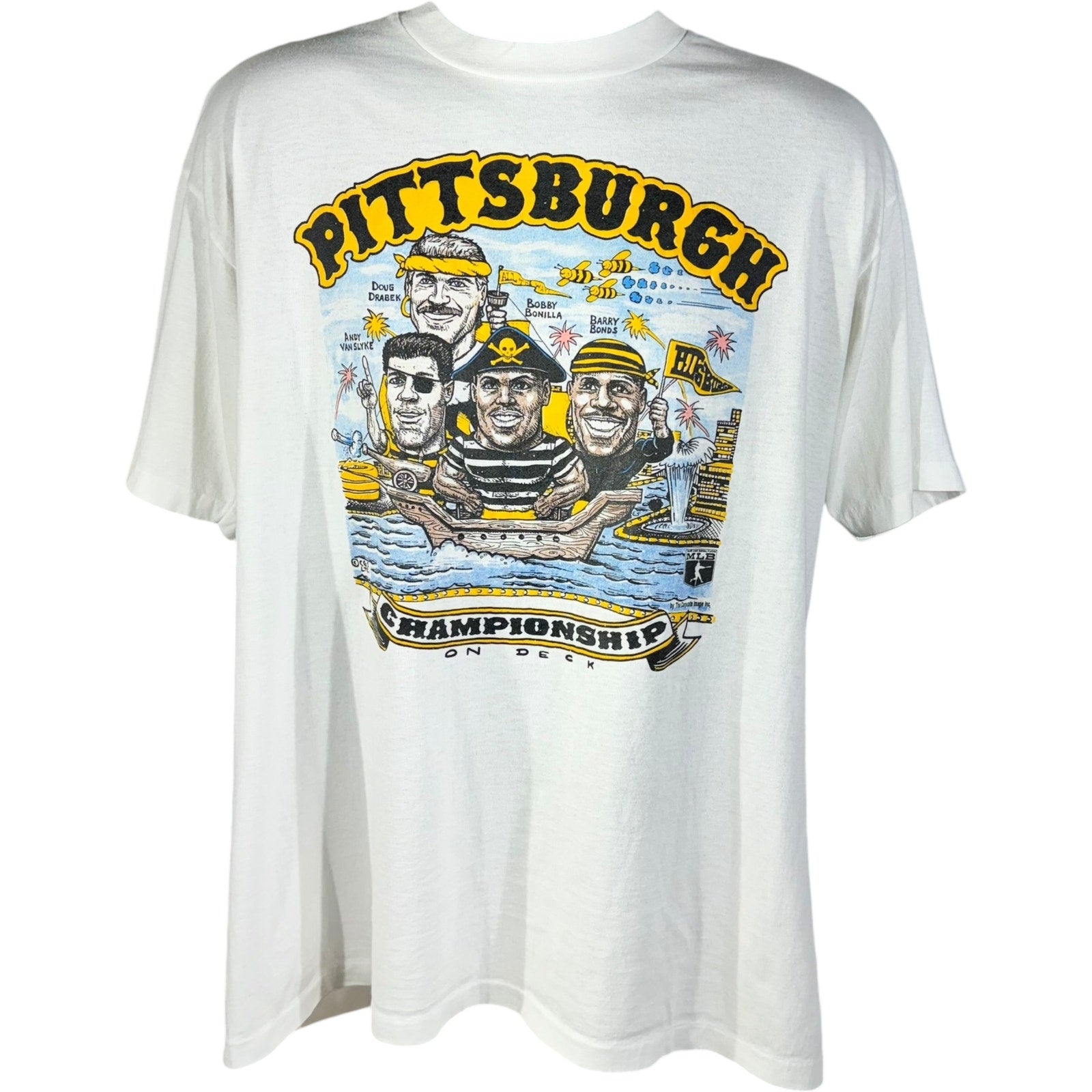 Vintage Pittsburgh Pirates Caricature Tee