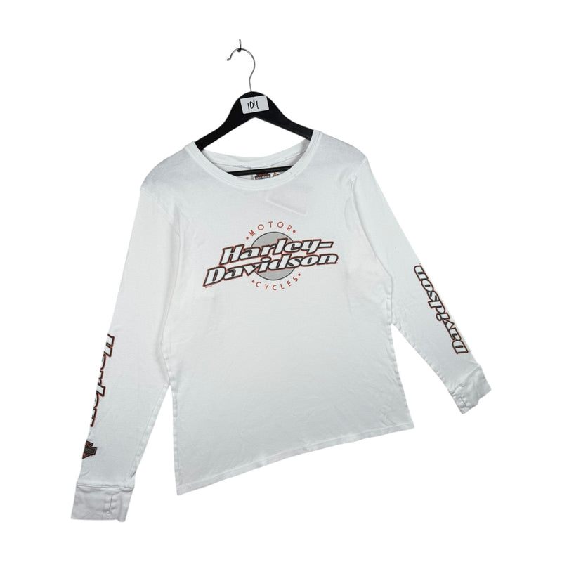 ***MEASUREMENT*** Vintage Harley Davidson LA California Long Sleeve T-Shirt