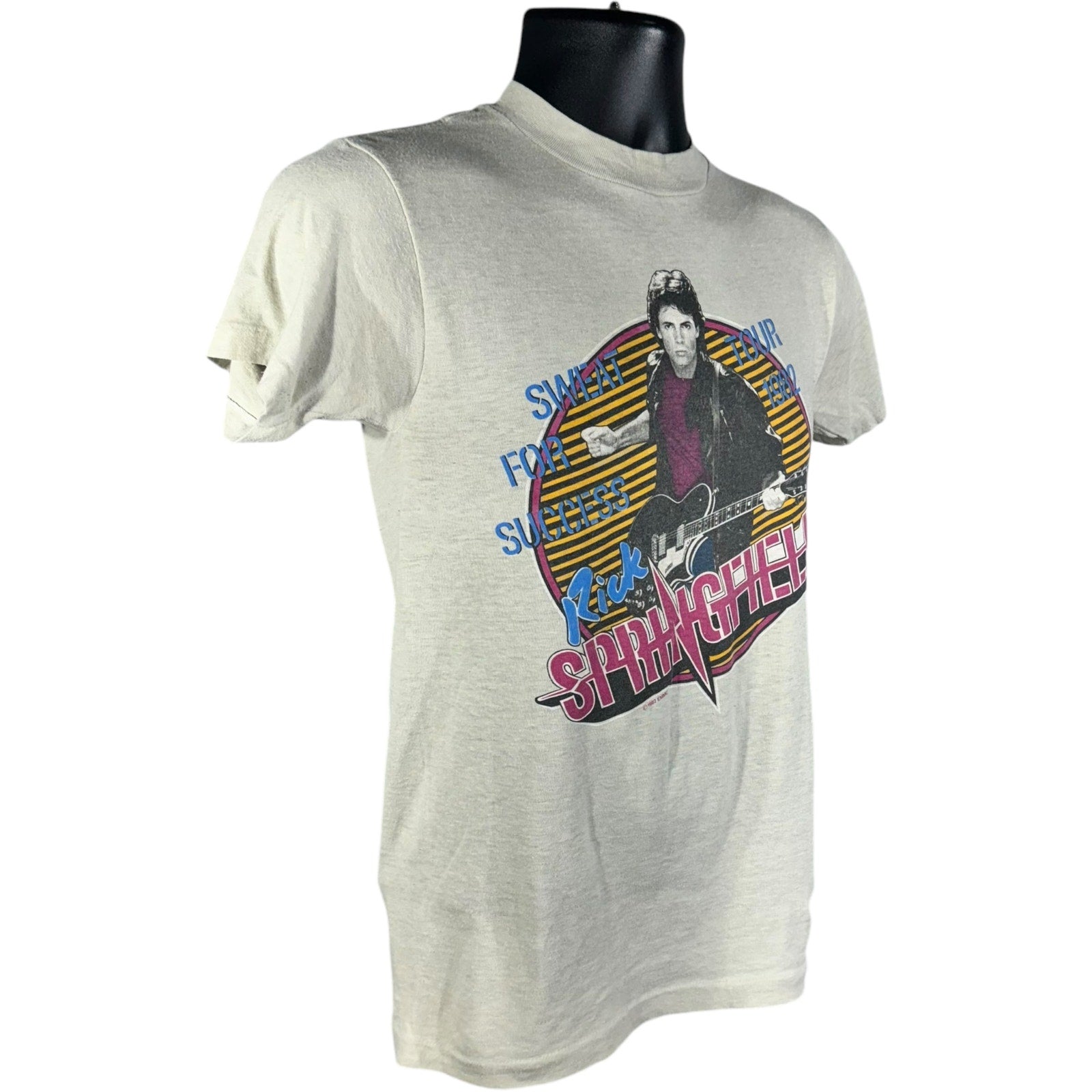 Vintage Rick Springfield Sweat For Success Tour Tee 1982