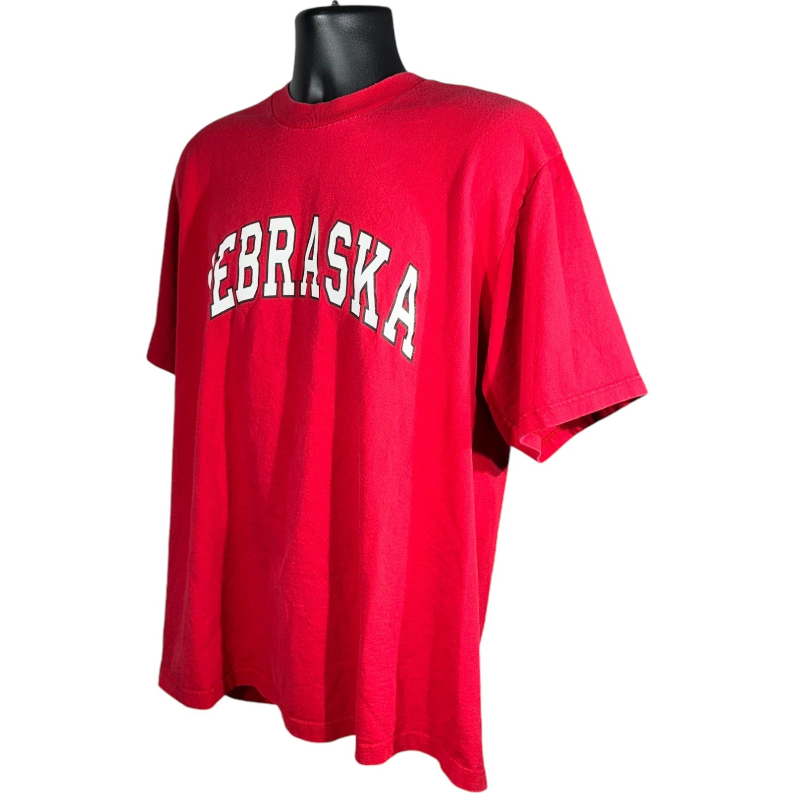 Vintage University of Nebraska Large Spellout Tee