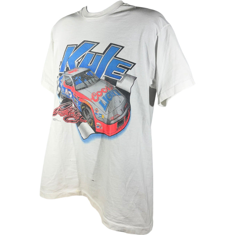 Vintage NASCAR Kyle Petty Coors Light Racing Tee 1995