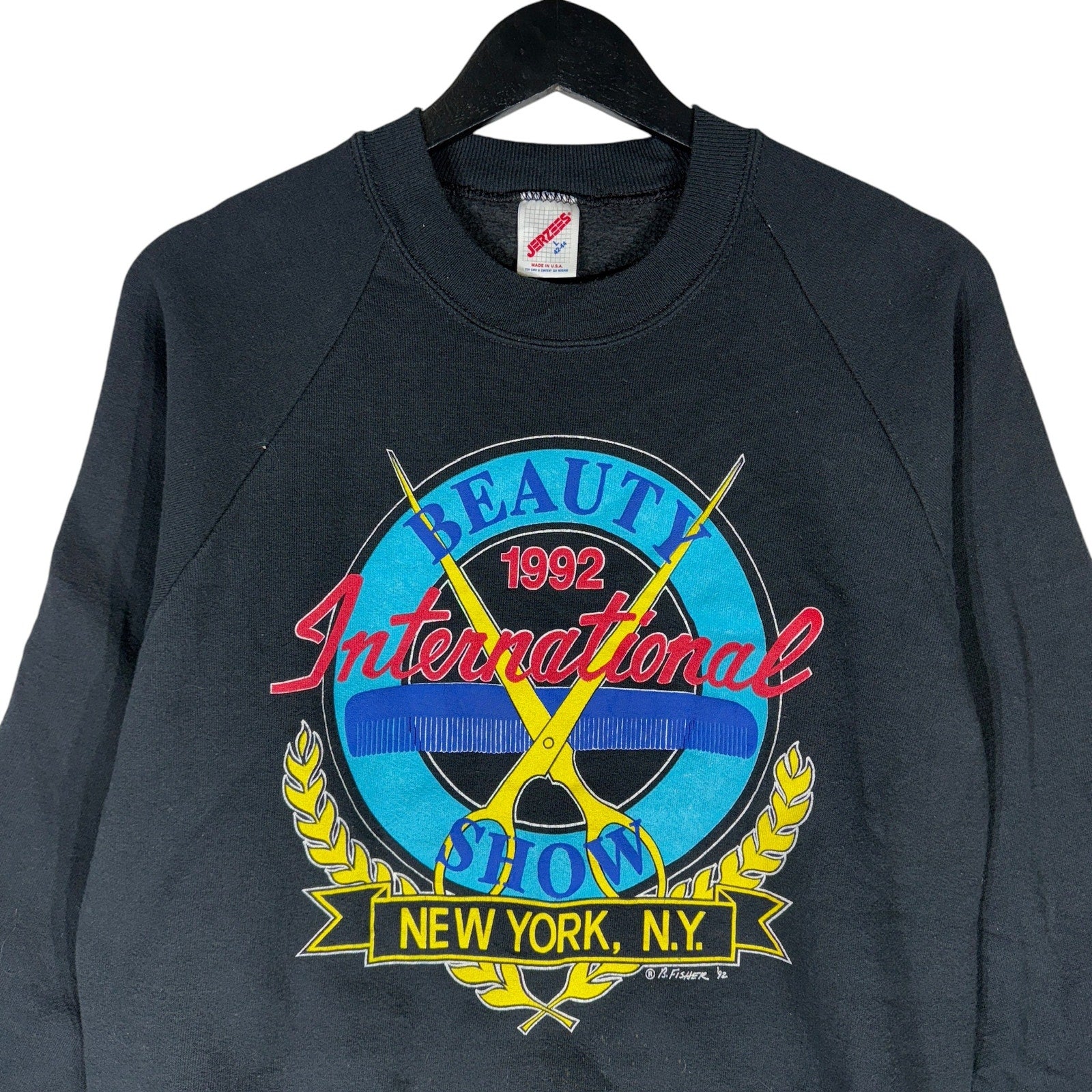 Vintage International Beauty Show New York Crewneck 1992