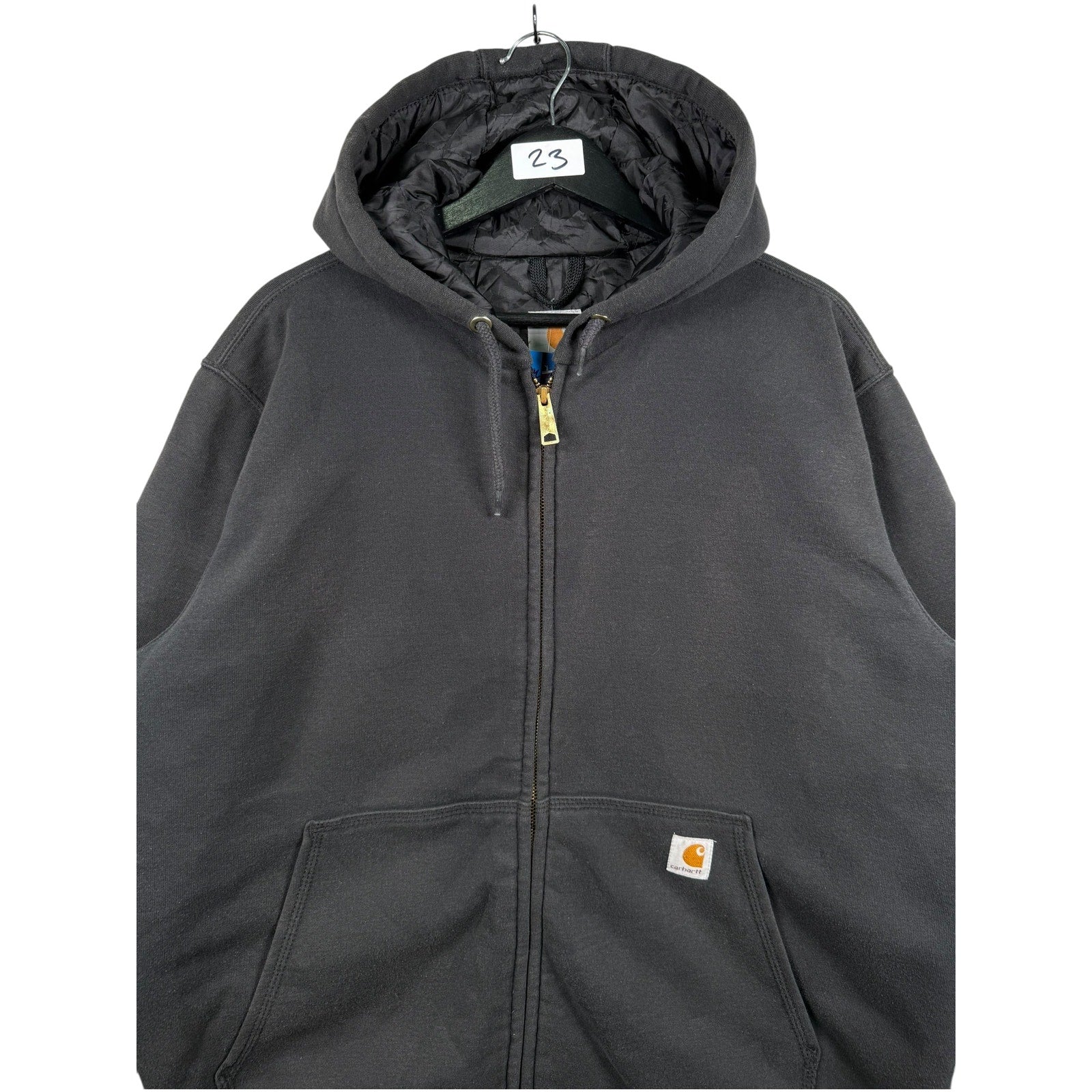 Vintage Carhartt Lined Full Zip Bomber Workwear Jacket
