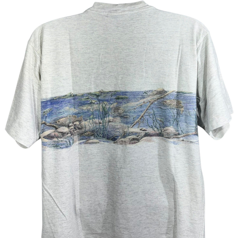 Vintage Northern Reflections Marine Wildlife Wraparound Tee