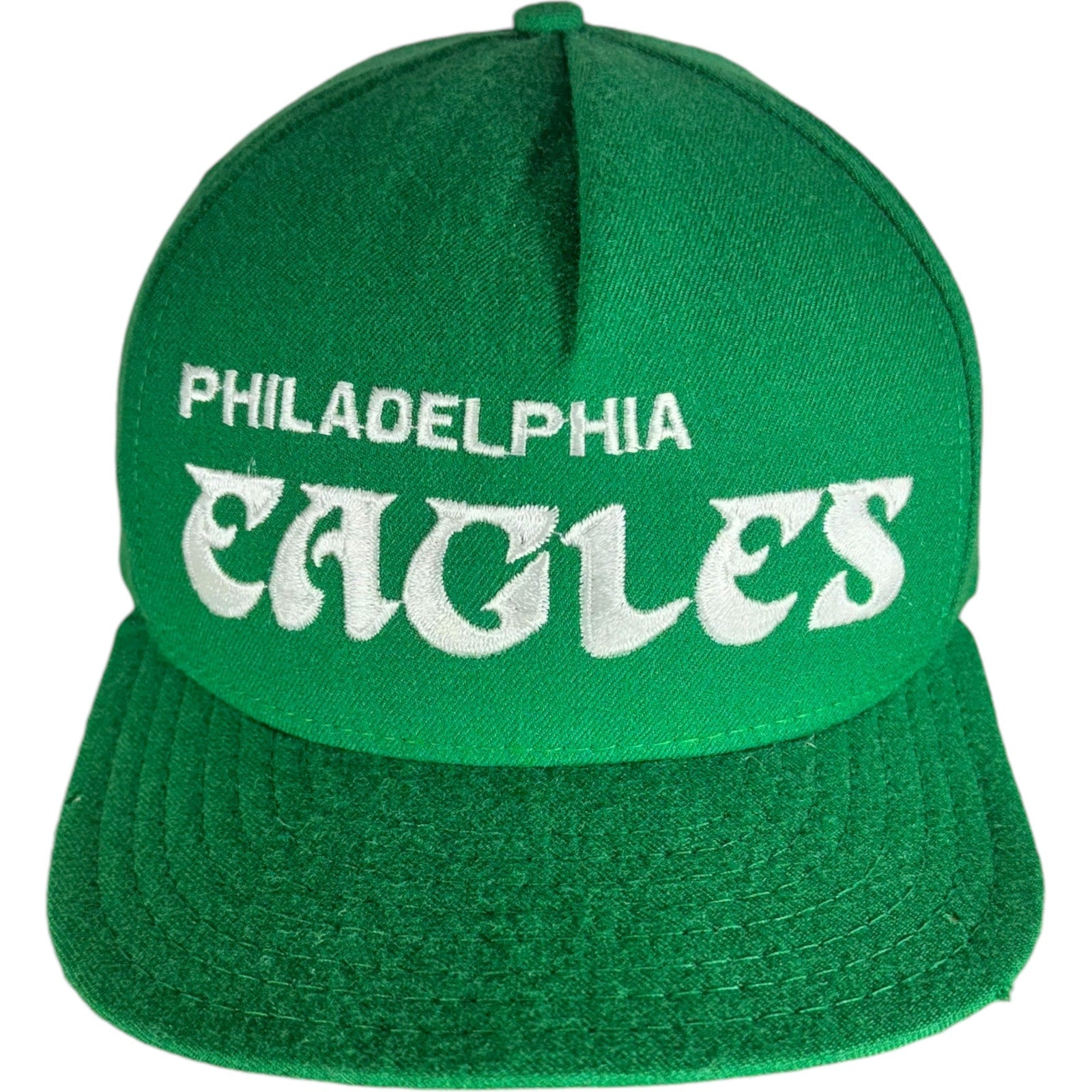 Vintage Philadelphia Eagles NFL Spellout Snapback Hat