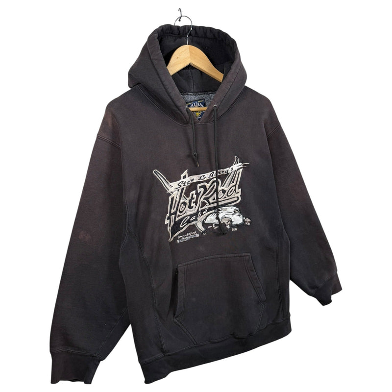 Vintage Steve & Barry's Hot Rod Cafe Hoodie