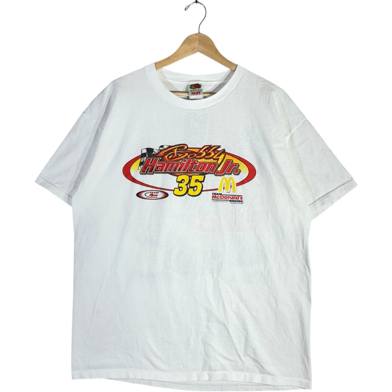 Vintage NASCAR Bobby Hamilton JR Team McDonalds Racing Tee